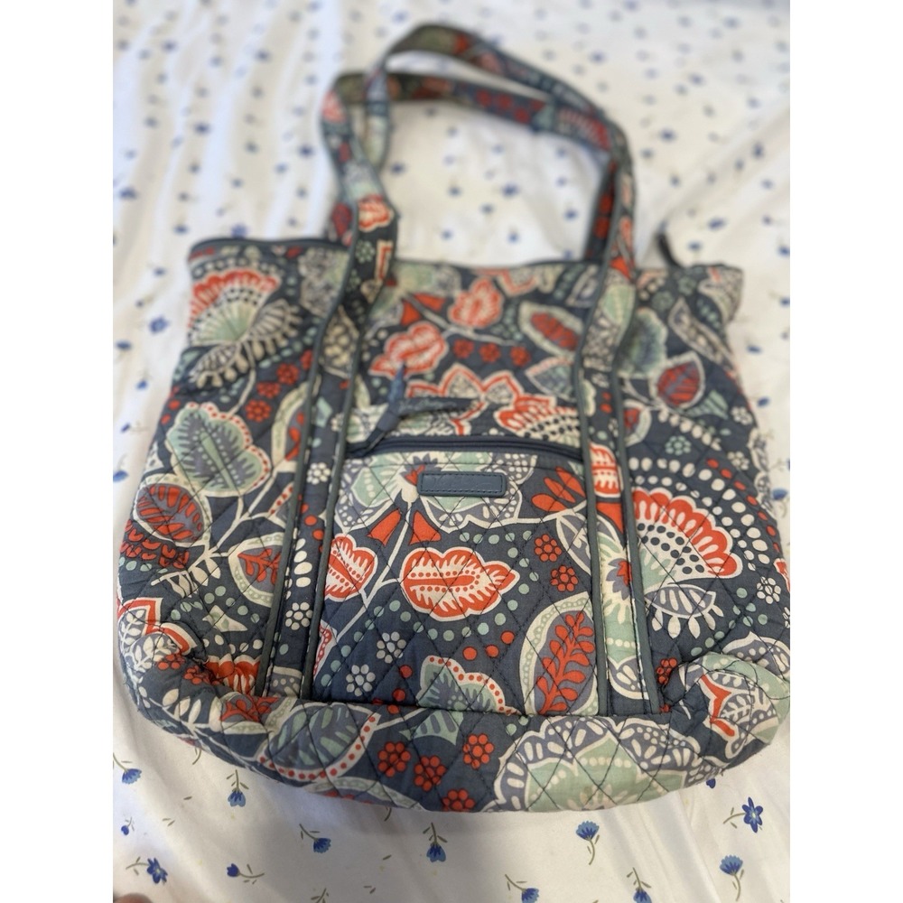 Vera Bradley Boho Nomatic Floral Quilted Shoulder Tote Bag Sz:S Multicolor